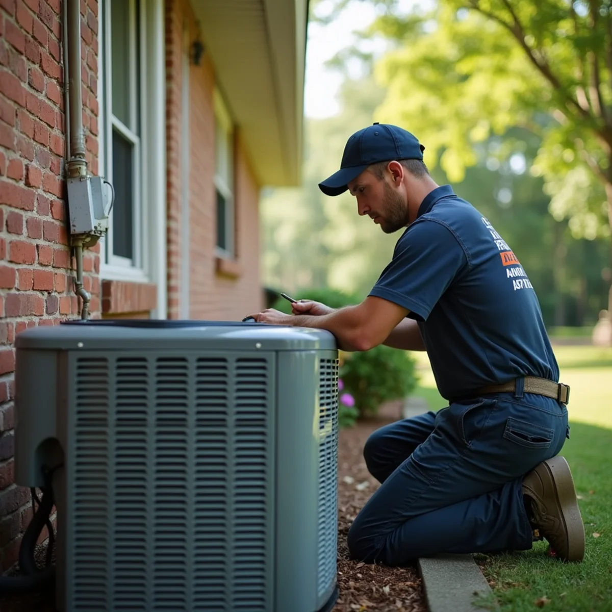 Historic textile mill village cottage in Erwin NC with ductless mini-split installation